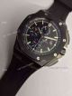 Audemars Piguet 3126 Black The carbon fiber Luminous Point Black Rubber Watch Bracelet (3)_th.jpg